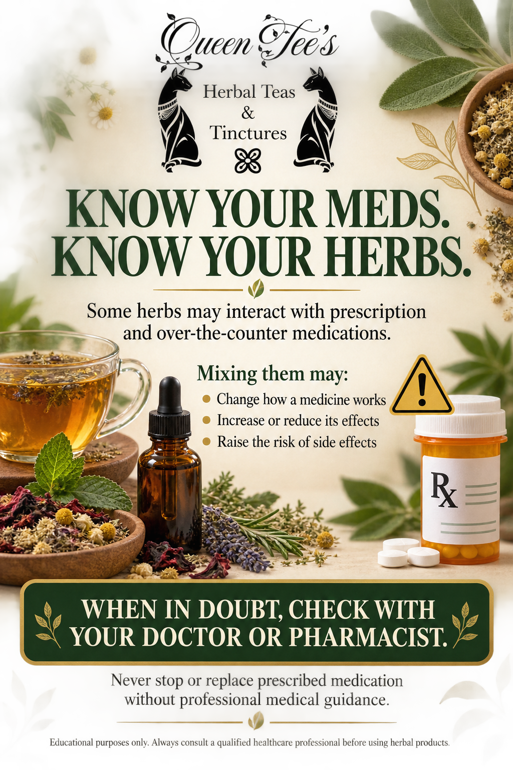 Know Your Meds. Know Your Herbs