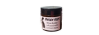 Queen Tee's Shea butter infused with lemon balm, a natural herbal moisturizer with soothing lemon balm leaves visible.