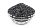 Loose Queen Tee's Premium Poppy Seed Whole (Papaver Somniferum) for herbal tea, shown in a small bowl with seeds.