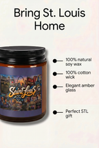 Saint Louis Icon Amber Jar Soy Candle