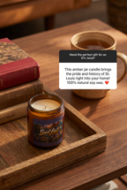 Saint Louis Icon Amber Jar Soy Candle