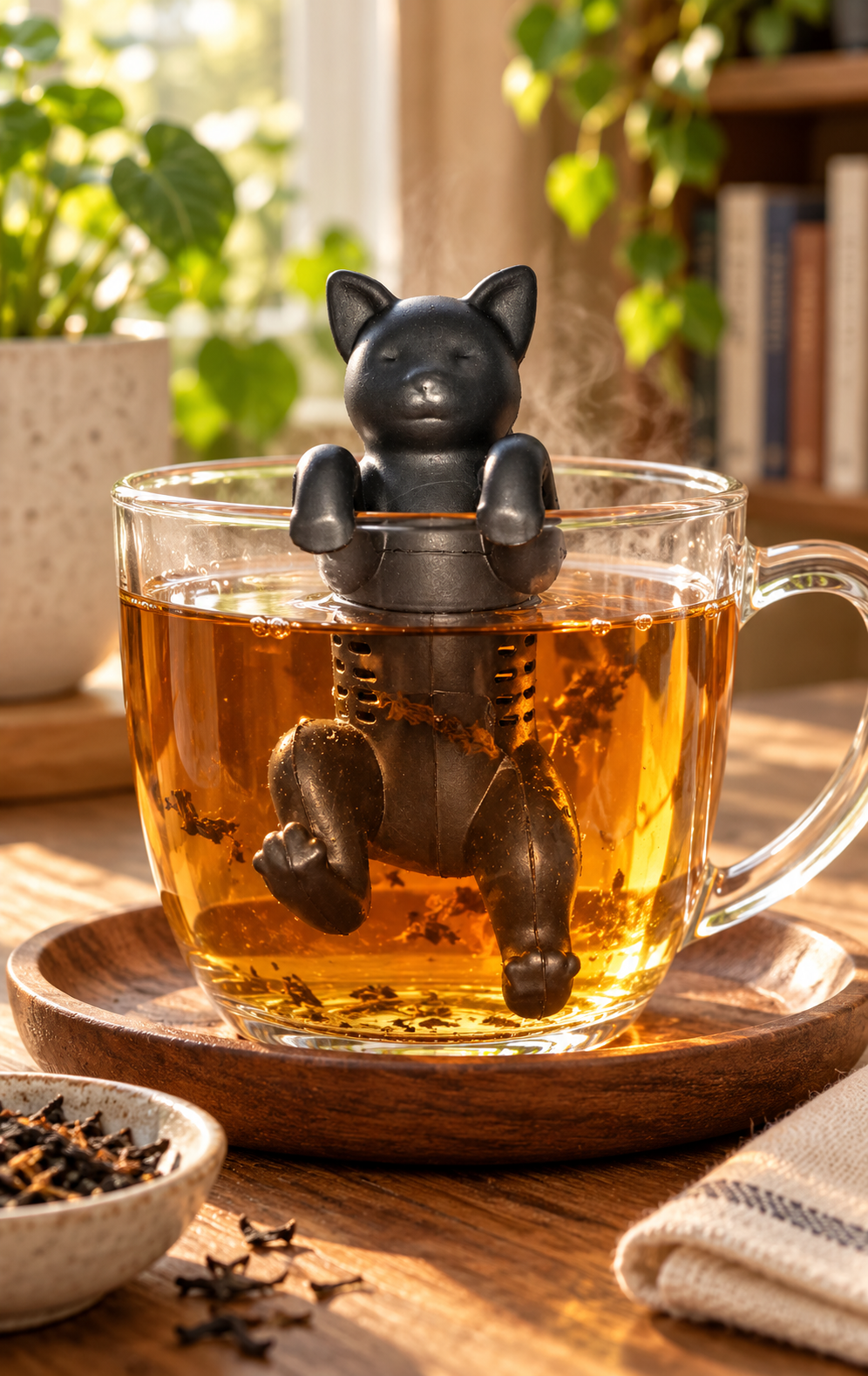 Novelty Shape Tea Infuser Food Grade Silicone Loose Leaf Tea Accessories