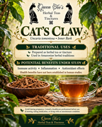 Queen Tee's Premium Cat's Claw Loose Bark Herb 1oz