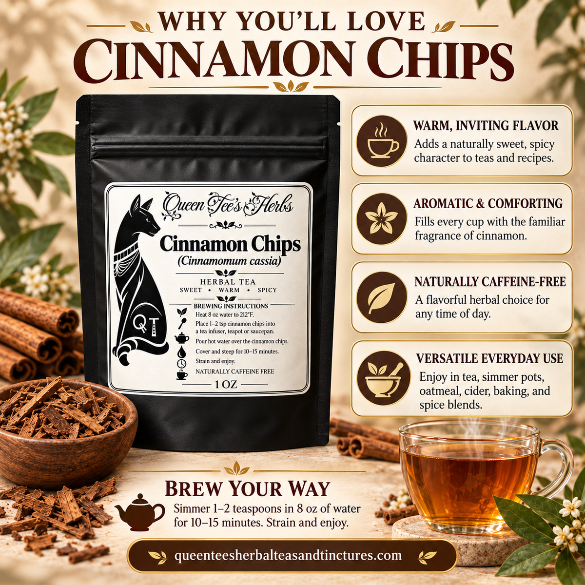 Premium Cinnamon Chips