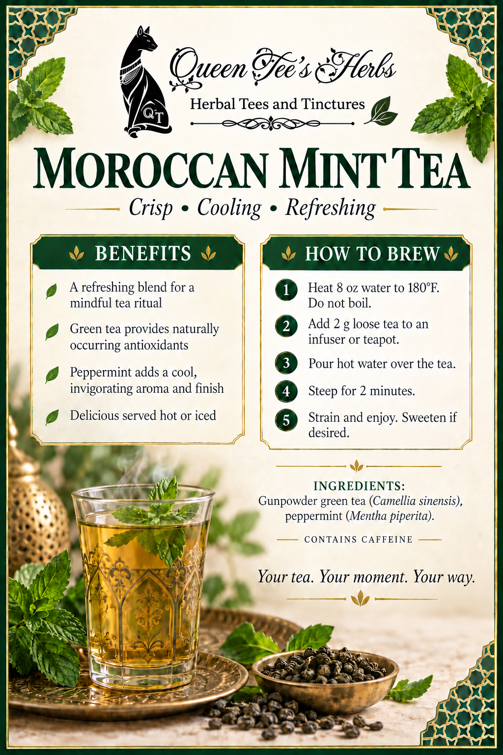 Premium Moroccan Mint Blend