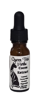 Queen Tee's Premium Cocoa Tincture (Theobroma cacao)