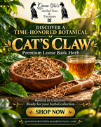 Queen Tee's Premium Cat's Claw Loose Bark Herb 1oz