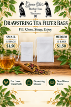 Disposable Tea Bags for Loose Leaf Tea