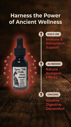 Queen Tee's Premium Clove Tincture bottle with label, showcasing herbal tincture product for natural health and wellness.