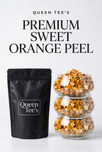 Queen Tee's Premium Orange Peel- Cut and Stifed