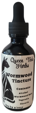 Queen Tee's Premium Wormwood Parasite Cleanser Tincture