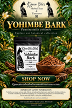 Queen Tee's Premium Yohimbe Bark (Pausinystalia johimbe)