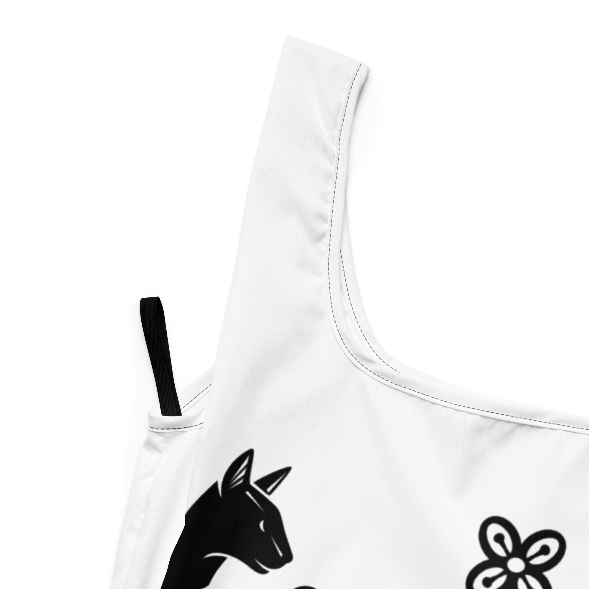 Queen Tee's Herbal Teas and Tinctures shopping bag with all-over herbal print, durable accessory for carrying teas and tinctures.