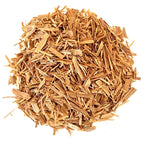 Queen Tee's Herbal Teas Cat's Claw loose bark herb in a 1oz package, showing the natural dried bark for herbal tea.