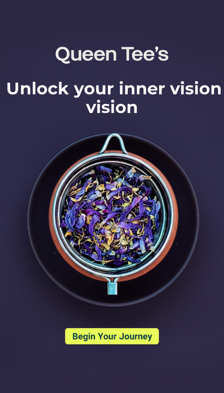 Queen Tee's Premium Third Eye Herbal Loose Leaf Tea Blend