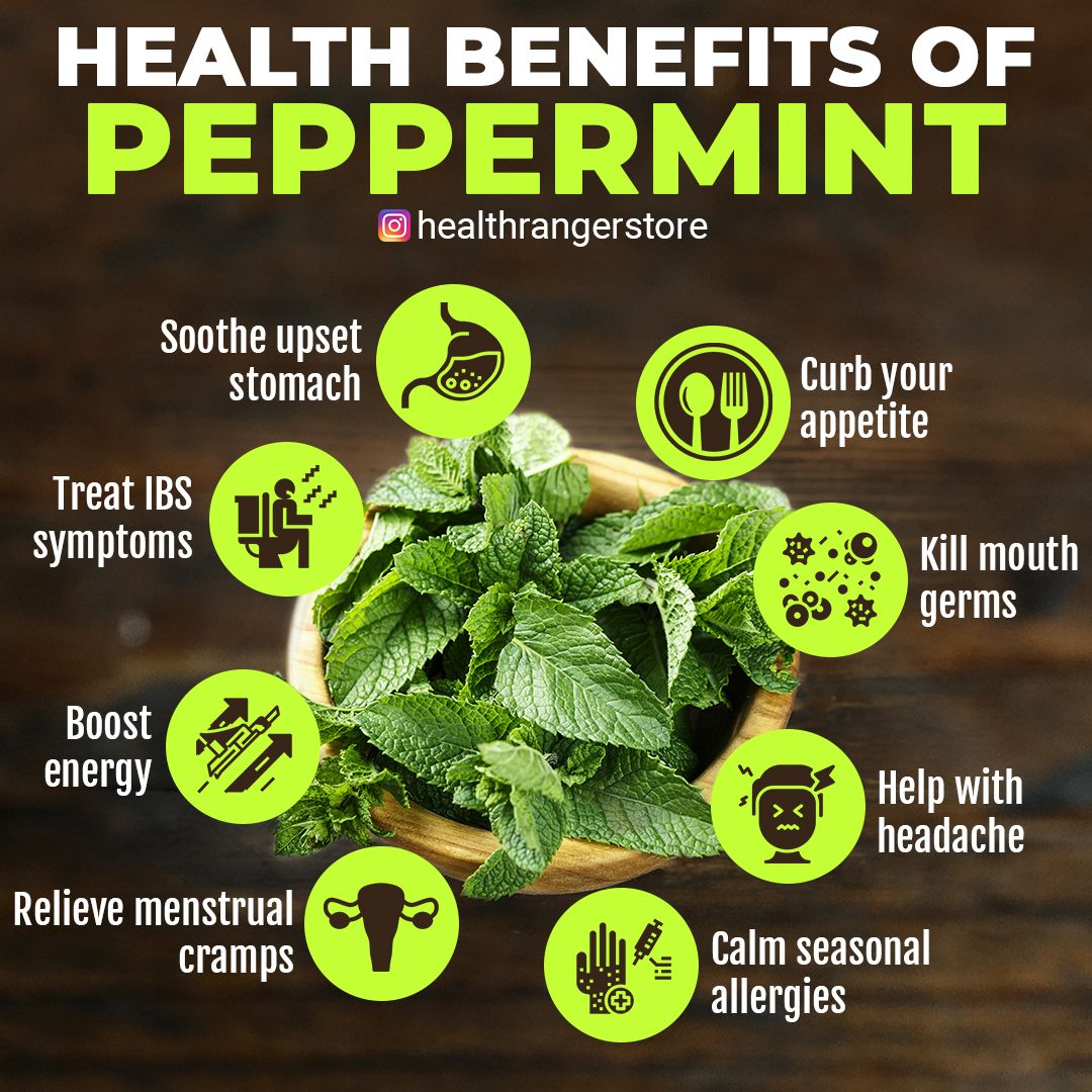 Queen Tee's Premium Peppermint Loose Leaf Herbal Tea in a clear jar, showcasing vibrant green peppermint leaves.