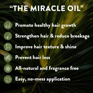 Bottle of Queen Tee's Herbal Teas and Tinctures Premium 100% Honduras Batana Oil for skin and hair care.