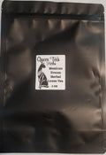 Loose Queen Tee's Mexican Dream Herb tea featuring whole Calea Zacatechichi leaves for traditional herbal infusion.